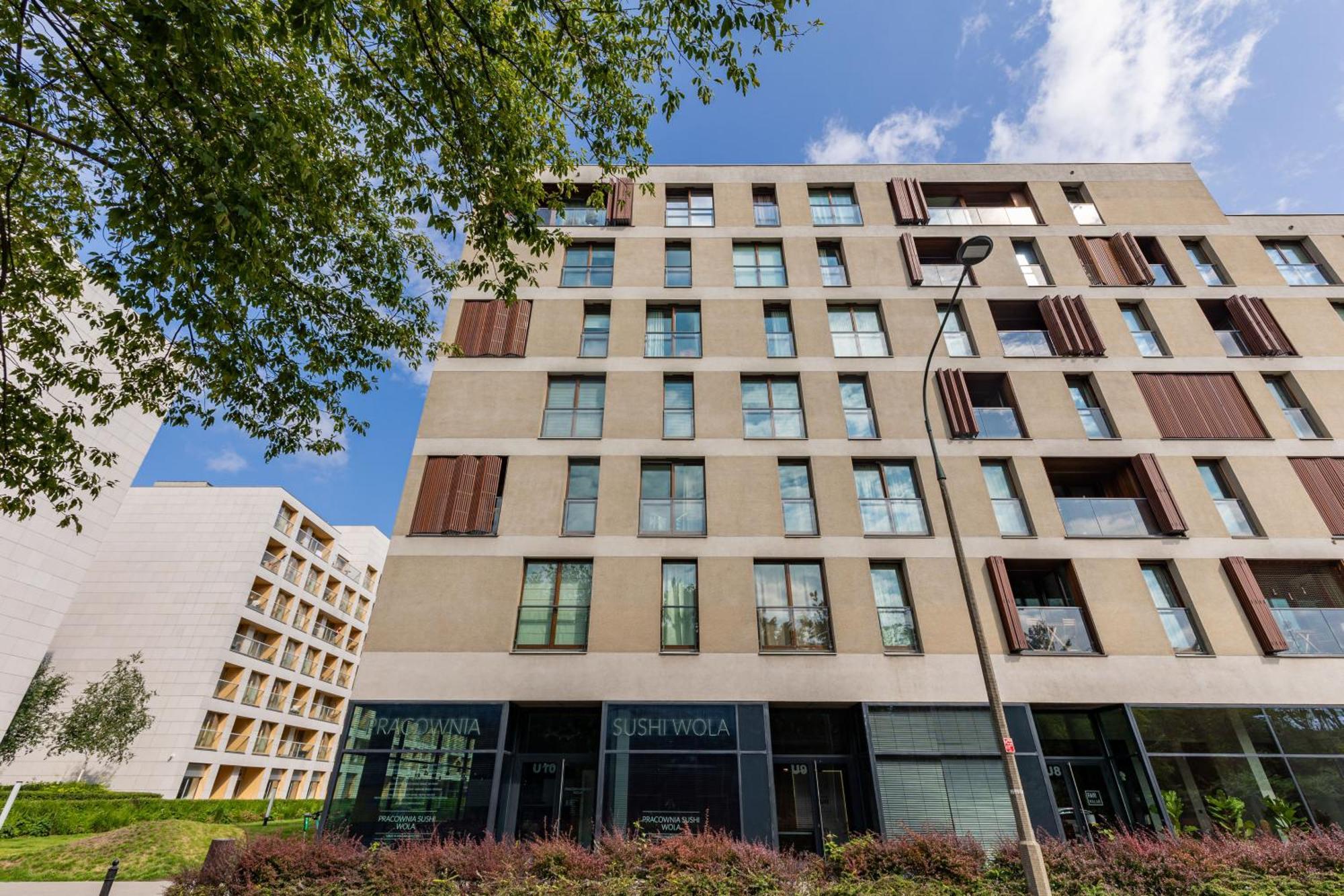 Warsaw Wola Apartment Near Nocny Market By Noclegi Renters Exteriér fotografie